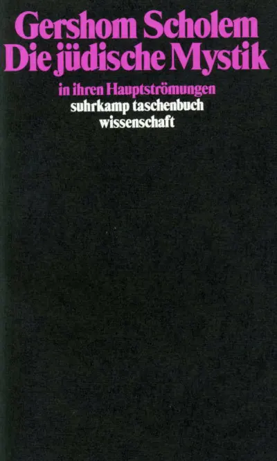 Buchcover: Die juedische Mystik in ihren Hauptstroemungen von Gershom Scholem